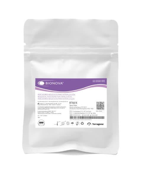 Tiras de esporas para calor seco, vapor y EtO 3