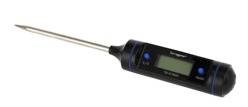 Thermometer for incubators