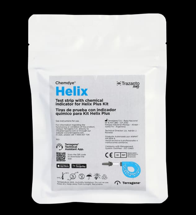 Kit Helix Plus para procesos de esterilización por vapor 7.0 minutos 3