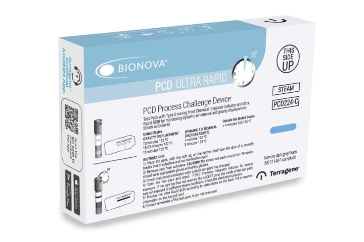 20min Steam Test Pack PCD Kit (with moving front integrator)