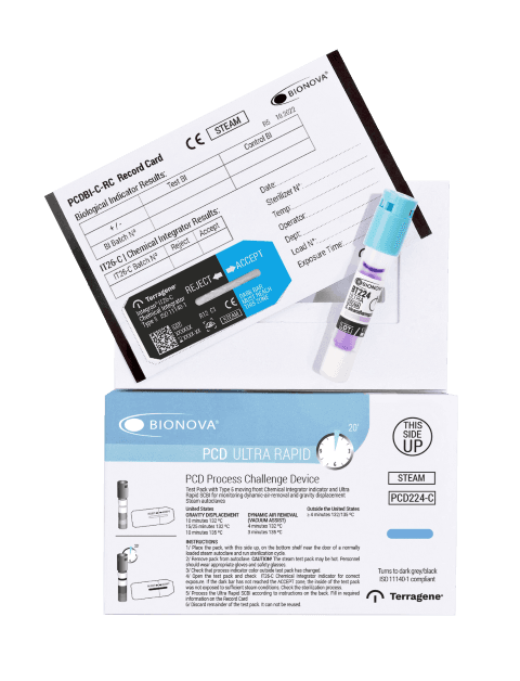 20min Steam Test Pack PCD Kit (with moving front integrator)