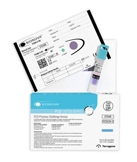 20min Steam Test Pack PCD Kit (with one point integrator)