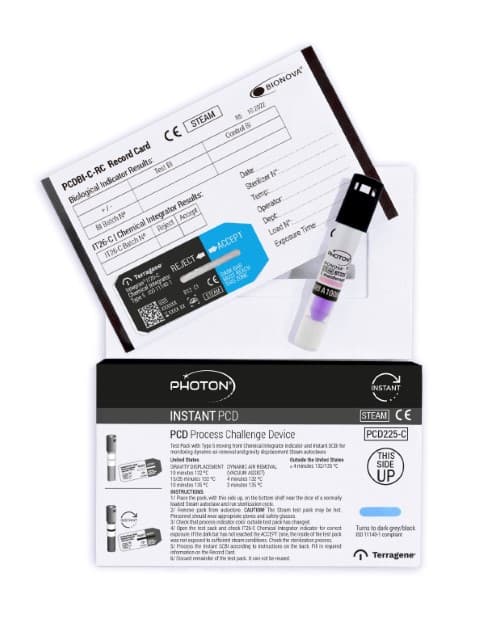 7 sec Steam Test Pack Kit (with moving front integrator) Photon