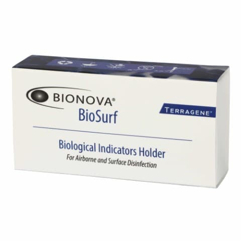 Biological Indicator holder for room disinfection