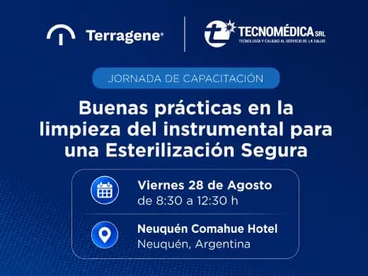 Terragene and Tecnomédica Host Training Workshop on Cleaning and Hygiene in Neuquén