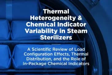 Thermal Heterogeneity and Chemical Indicator Variability in Steam Sterilizers