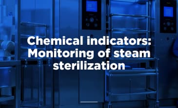 Chemical indicators: Monitoring of steam sterilization